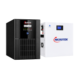 Microtek JUMBO JM SW 4000+ Home UPS (48V) + Lithium Battery 100Ah/51.2V Combo